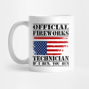 OFFICIAL FIREWORKS TECHNICIAN Mug